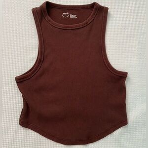 Aerie New Day Curved Hem Tank